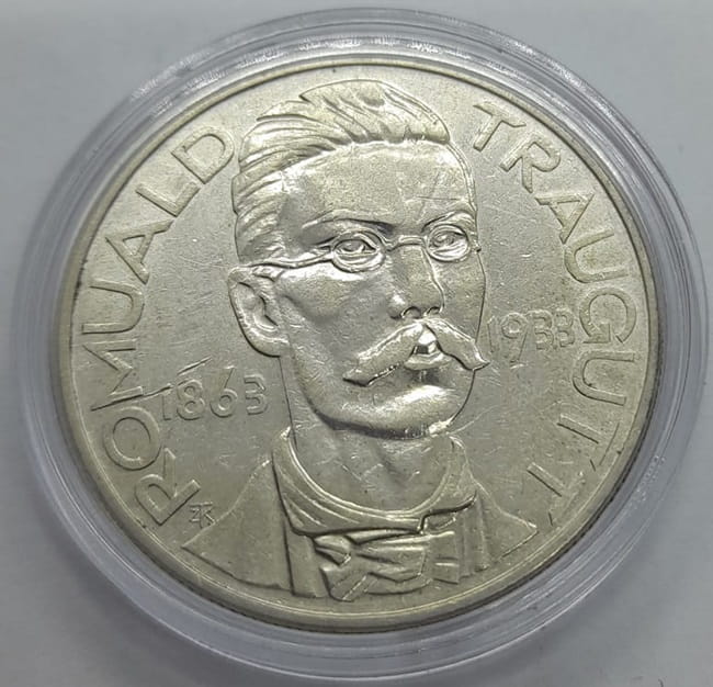 Moneta 10 zł Romuald Traugutt 1933