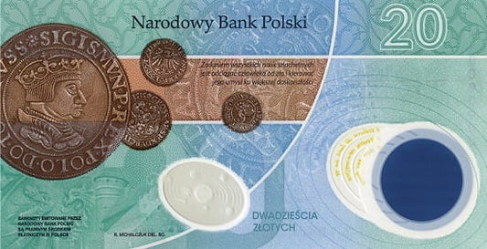 Banknot 20 zł Mikołaj Kopernik 2023