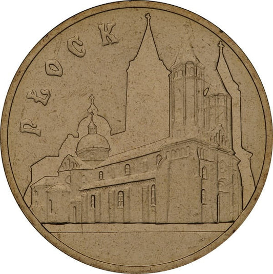 Moneta 2 zł Płock 2007