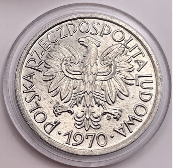 Moneta 2 złote Jagody 1970